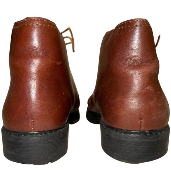 SEBAGO Dryside Waterproof Leather Chukka Boot 6 Hex Eye Lug Sole 11 Wide USA 11W - Picture 6 of 8